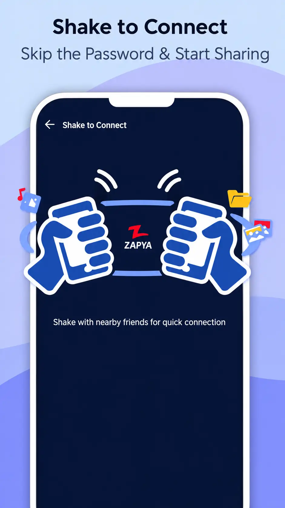 Shake to Connect: Quick File Sharing Without Passwords