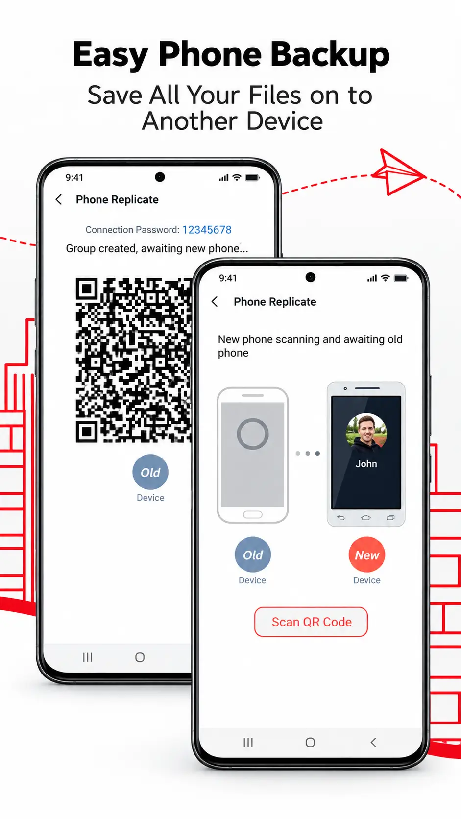 Easy Phone Backup – Transfer All Your Files to Another Device
